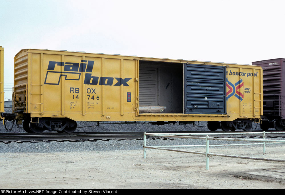 Pullman Standard Railbox car RBOX #14745